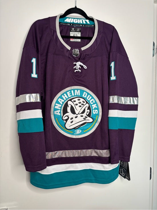Fanatics Other - #1 Dostal Purple Anaheim Ducks Hockey Jersey- Mighty Ducks